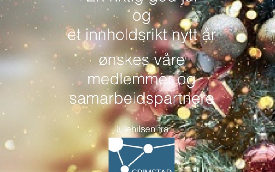 Julehilsen fra Grimstad Næringsforening