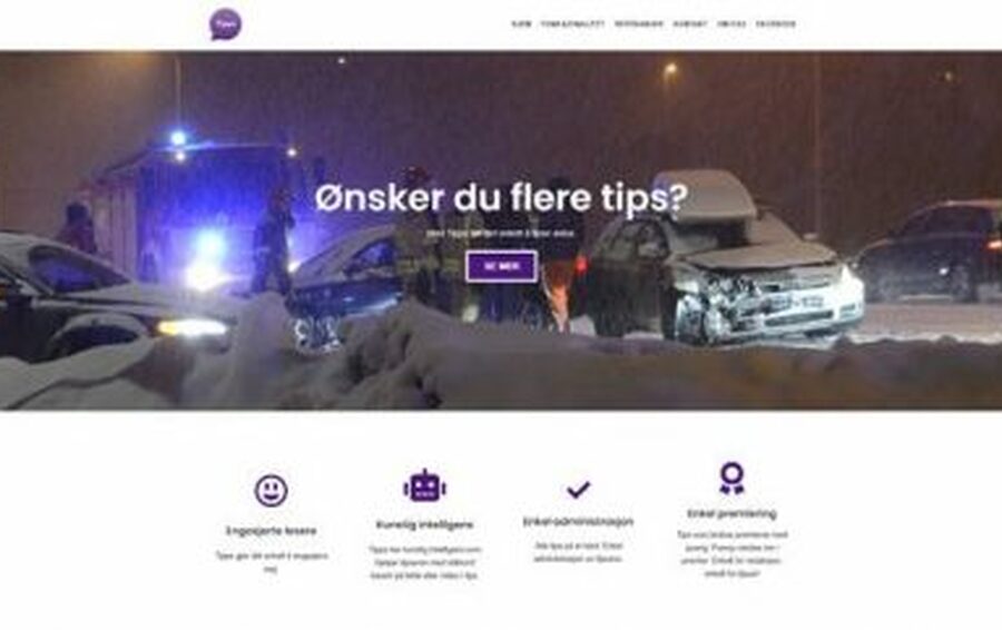  Tips-app: Crowdsourcing av nyhetsinnhold