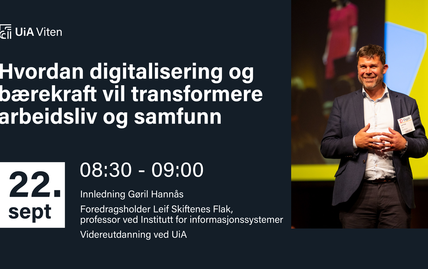 Webinar: Hvordan digitalisering og bærekraft vil transformere arbeidsliv og samfunn