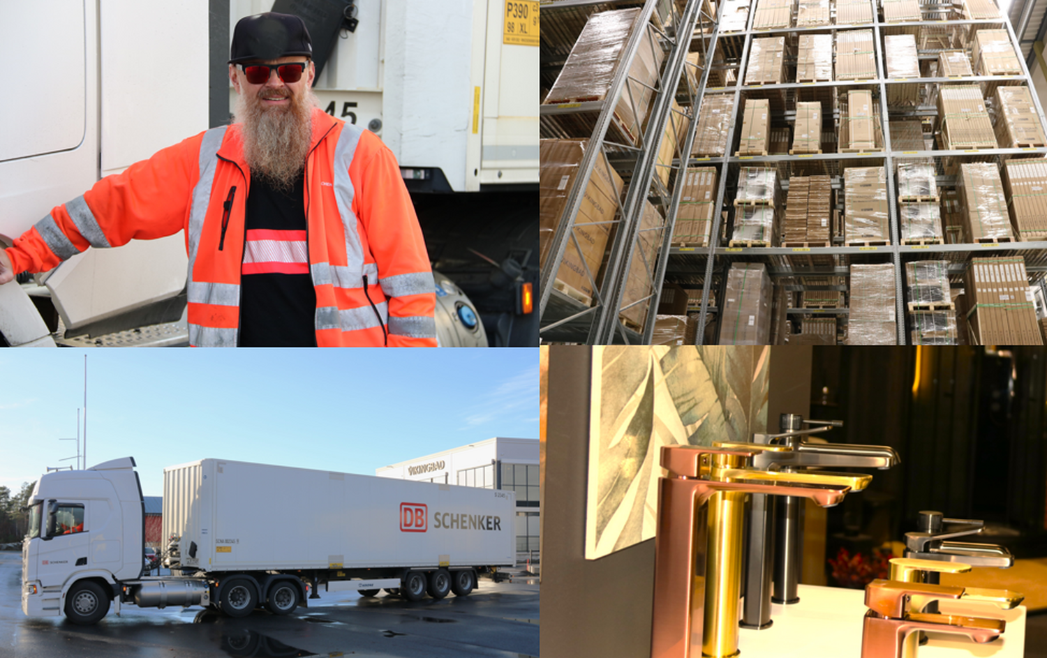 Vikingbad satser på bærekraftig frakt med Schenker, og kutter plast i egne rekker.