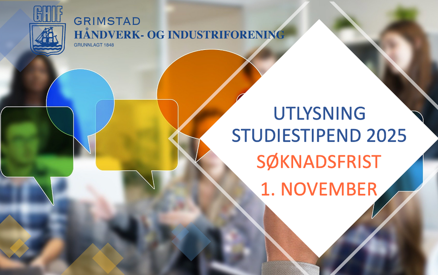 Utlysning GHIF studentstipend 2025