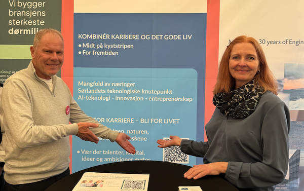 Tett på 300 unge fikk en smak av en variert region – Grimstad viste seg frem i Oslo